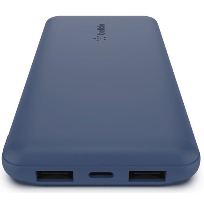 Belkin 10000mAh 15W Dual USB-A USB-C blue, внешний аккумулятор