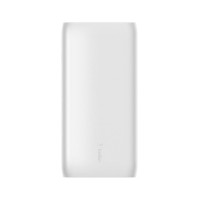 Belkin 20000mAh 30W PD USB-A USB-C white, внешний аккумулятор