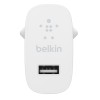 Belkin Home Charger 12W USB-A 2.4A white, зарядное устройство