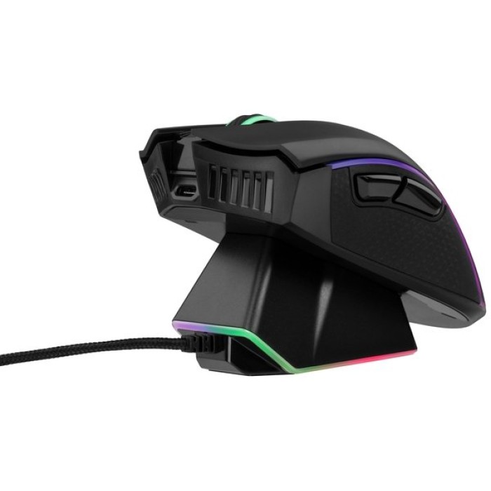 2E Gaming MG340 RGB USB black, мышь игровая