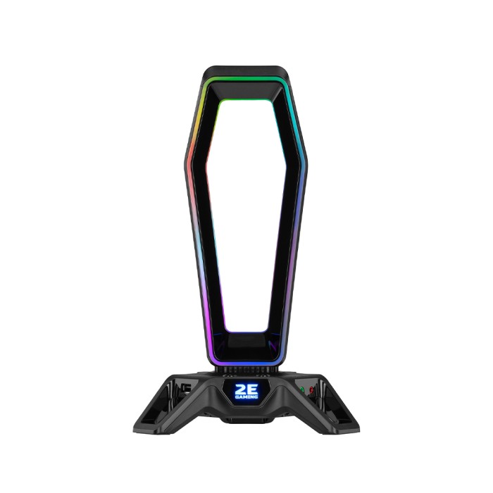 2E GAMING GST330 RGB USB Black 7.1, подставка для гарнитуры