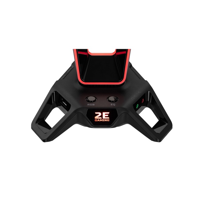 2E GAMING GST330 RGB USB Black 7.1, подставка для гарнитуры