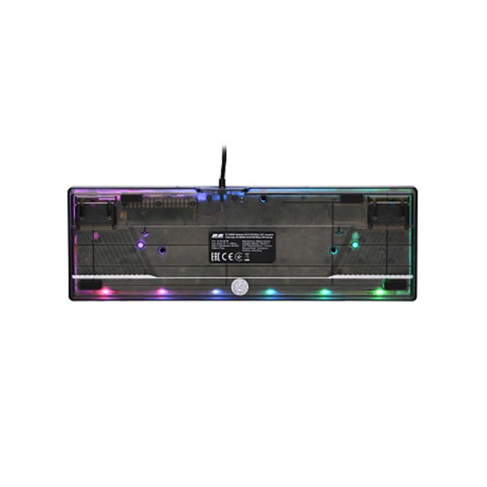 2E GAMING KG345 Transaprent USB Black Ukr, клавиатура игровая