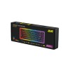 2E GAMING KG345 Transaprent USB Black Ukr, клавиатура игровая 