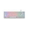 2E GAMING KG370 RGB 68key Gateron Blue Switch USB White Ukr, клавиатура игровая 