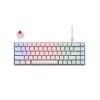 2E GAMING KG370 RGB 68key Gateron Red Switch USB White Ukr, клавиатура игровая 