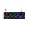 2E GAMING Keyboard KG380 RGB 68key Gateron Blue Switch BT/USB Black Ukr, клавиатура игровая