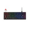 2E GAMING Keyboard KG380 RGB 68key Gateron Red Switch BT/USB Black Ukr, клавиатура игровая