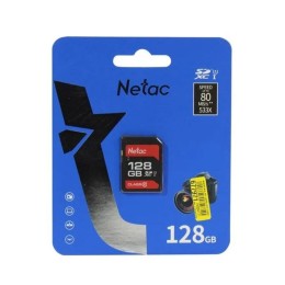 Netac MOBILE MEMORY microSD 128GB C10 UHS-I R80MB/s + SD, карта памяти