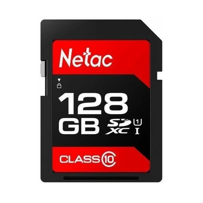 Netac MOBILE MEMORY microSD 128GB C10 UHS-I R80MB/s + SD, карта памяти