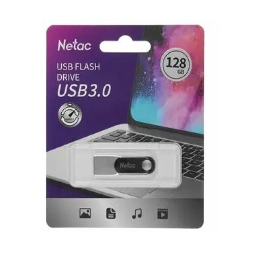 Netac 128GB USB 3.0 U278 Metal, флеш-накопитель
