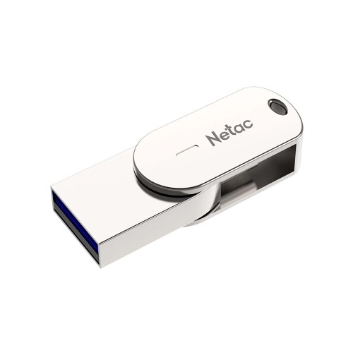 Netac 64GB USB 3.0+TypeC Dual U785C, флеш-накопитель