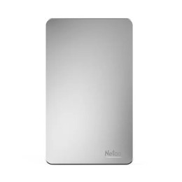 Netac PORTABLE HARD DISK 2TB USB 3.0 K330 Metal Silver, внешний HDD