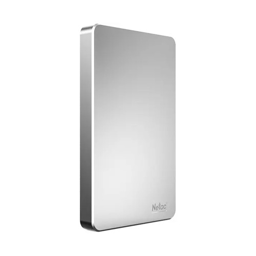 Netac PORTABLE HARD DISK 2TB USB 3.0 K330 Metal Silver, внешний HDD