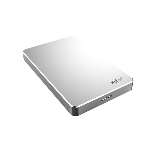 Netac PORTABLE HARD DISK 2TB USB 3.0 K330 Metal Silver, внешний HDD