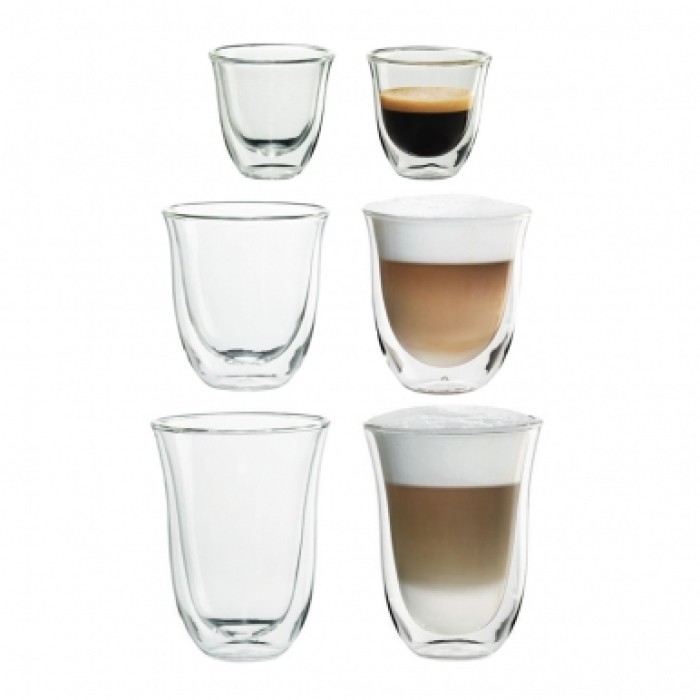 DeLonghi DLSC302 6GLASSES-MIX(60/190/220ML), набор чашек