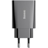 Baseus Speed Mini Quick Charger 1C 20W EU black, сетевое зарядное устройство