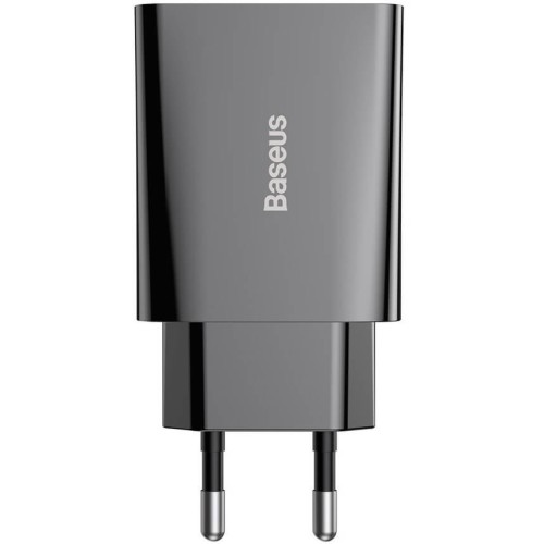 Baseus Speed Mini Quick Charger 1C 20W EU black, сетевое зарядное устройство