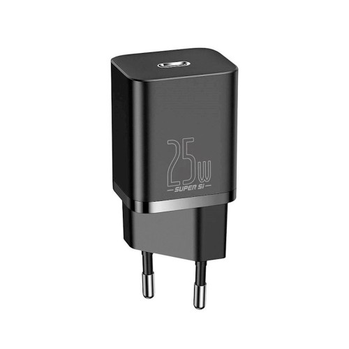 Baseus Super Si Quick Charger 1C 25W EU, сетевое зарядное устройство