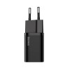 Baseus Super Si quick charger IC 30W EU black, cетевое зарядное устройство