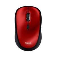 Trust Mouse Yvi+ Silent WL Eco Red, беспроводная мышь