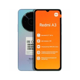 Redmi A3 (3GB/64GB) Blue, смартфон