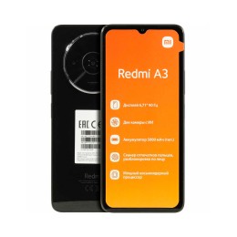 Redmi A3 (4GB/128GB) Midnight Black, смартфон