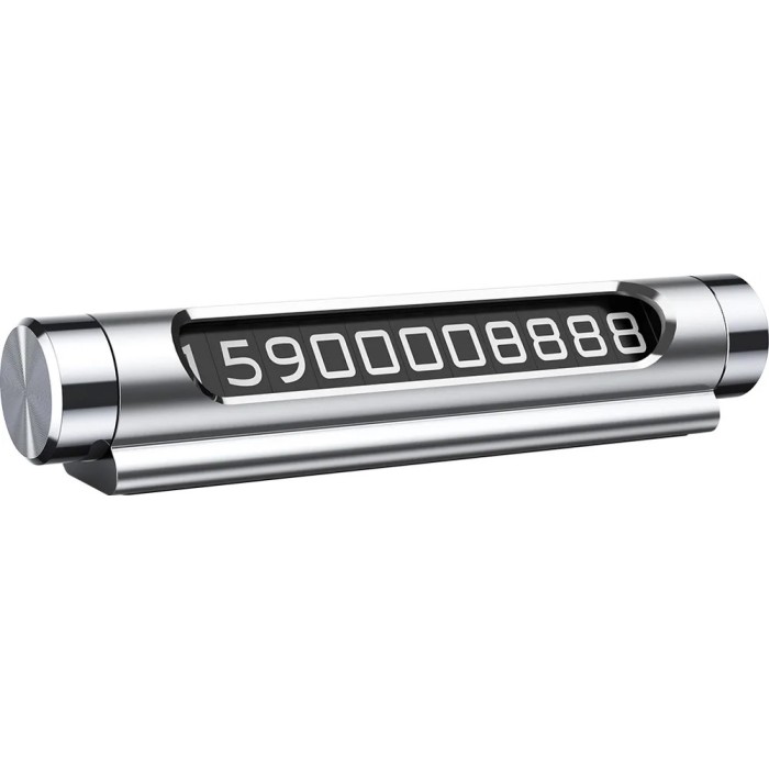 Baseus All Metal Temporary (ACNUM-C0S) dual-number, парковочная визитка